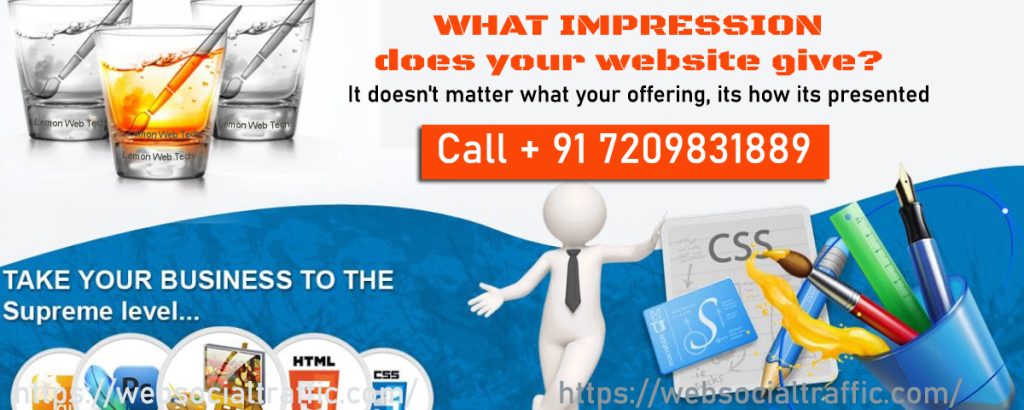 Top web designing company in India +91 7209831889