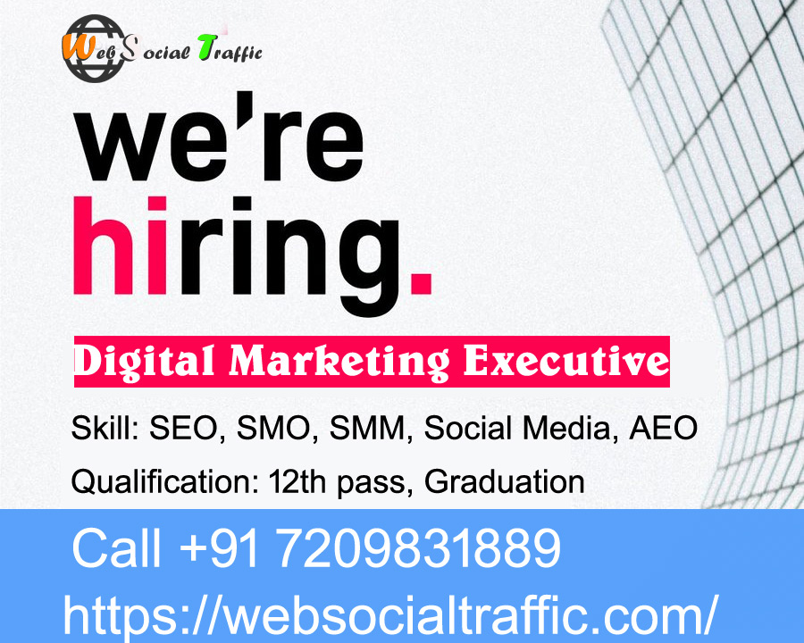 Digital Marketing Executive Job Vacancies