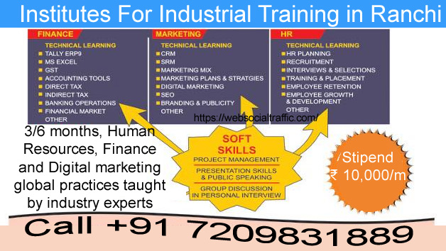 stipend based 6 months industrial training for mba bba ranchi internship