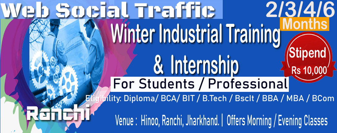 winter internship training ranchi